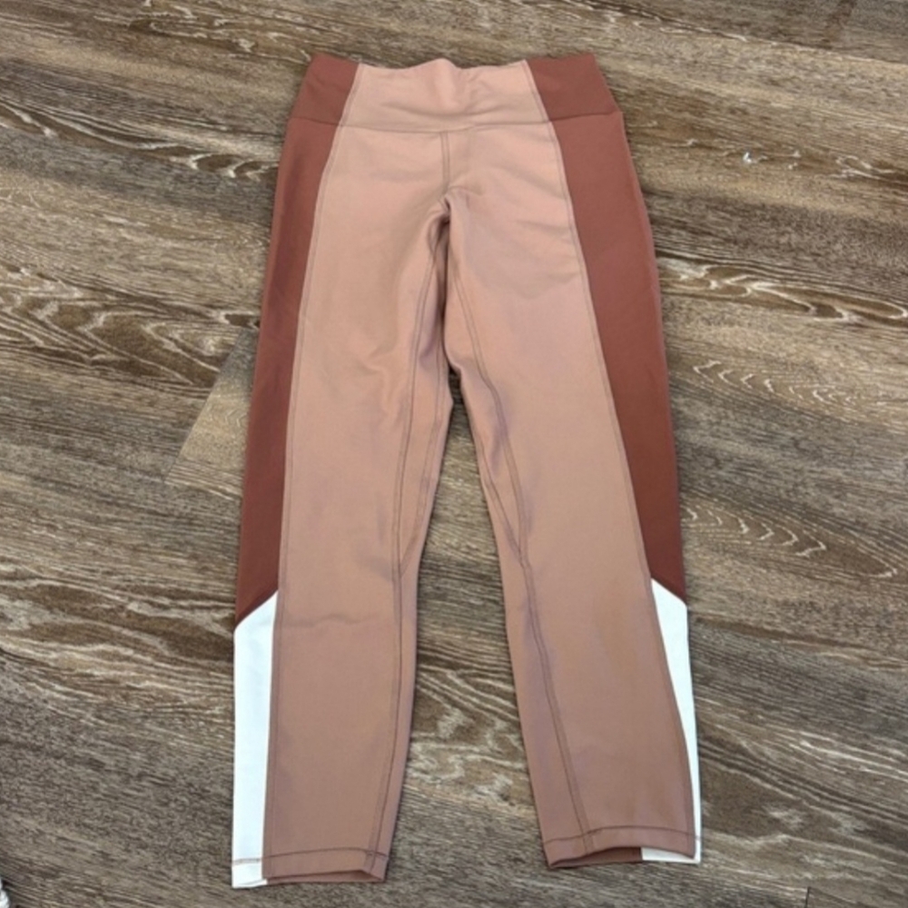 Abercrombie & Fitch Beige Leggings